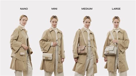 fendi mini bag baguette|fendi baguette size chart.